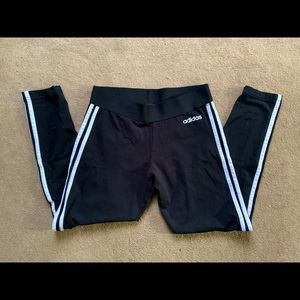 Adidas Black Leggings (Medium)